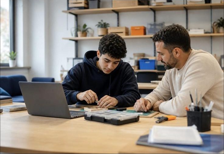 Onderwijsgerichte begeleiding aan tafel